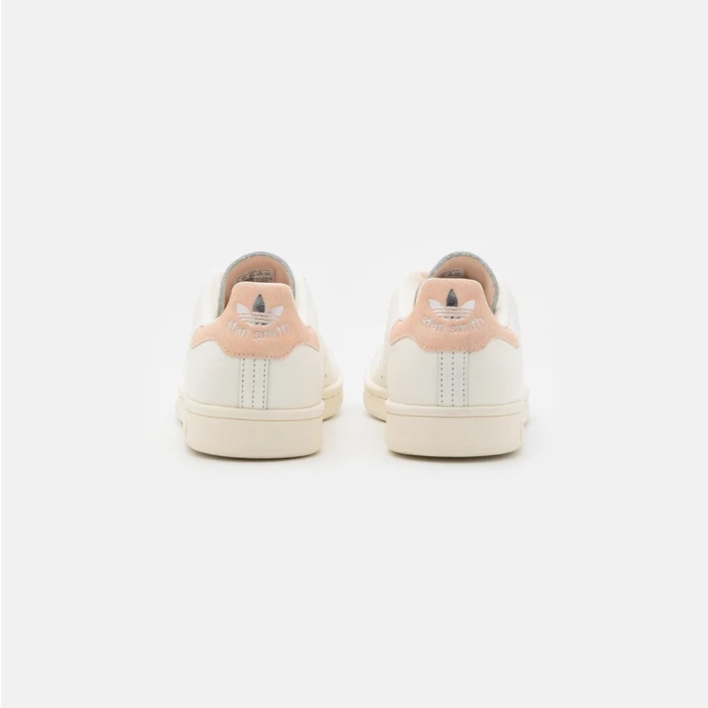 Adidas White and Pink Stan Smiths